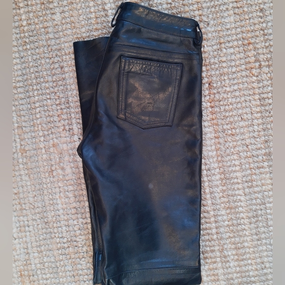 Vintage Earl Jean in 100% leather pants - Picture 4 of 4